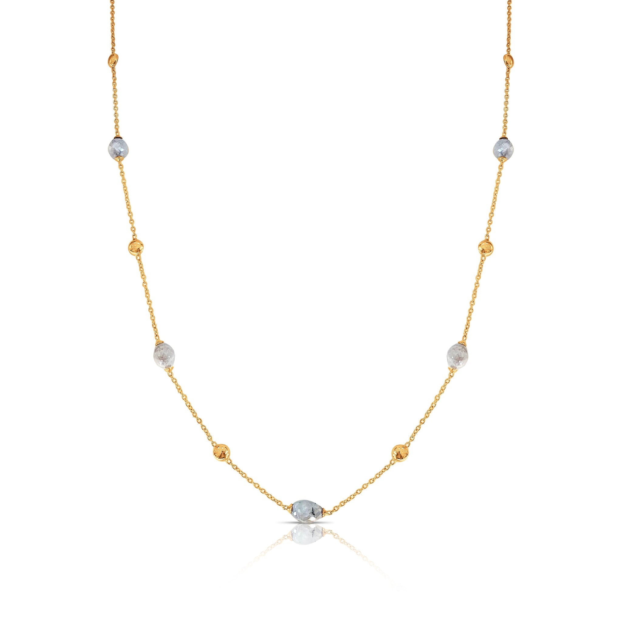 Tresor Collection - Signature Logo Diamond Pendant in 18K Gold