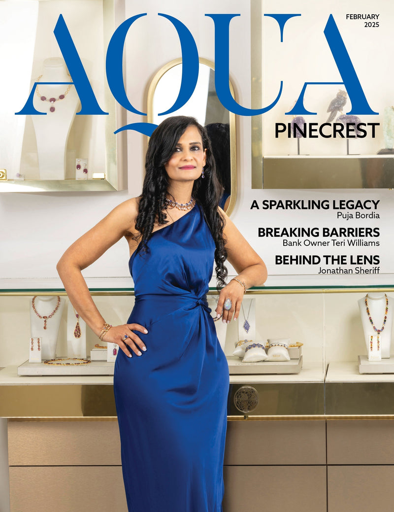 AQUA PINECREST - COVER STORY - Tresor Collection