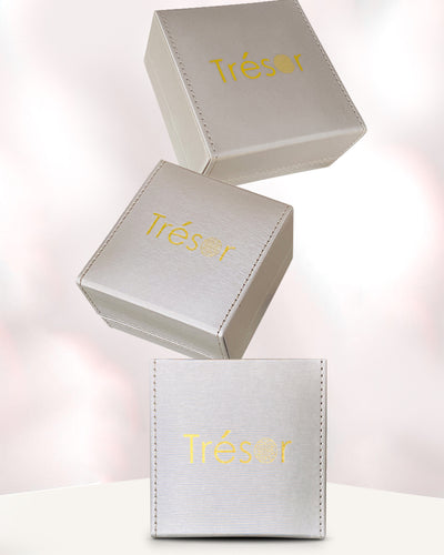 Tresor Collection premium jewelry packaging – luxury gift box for emerald eternity ring