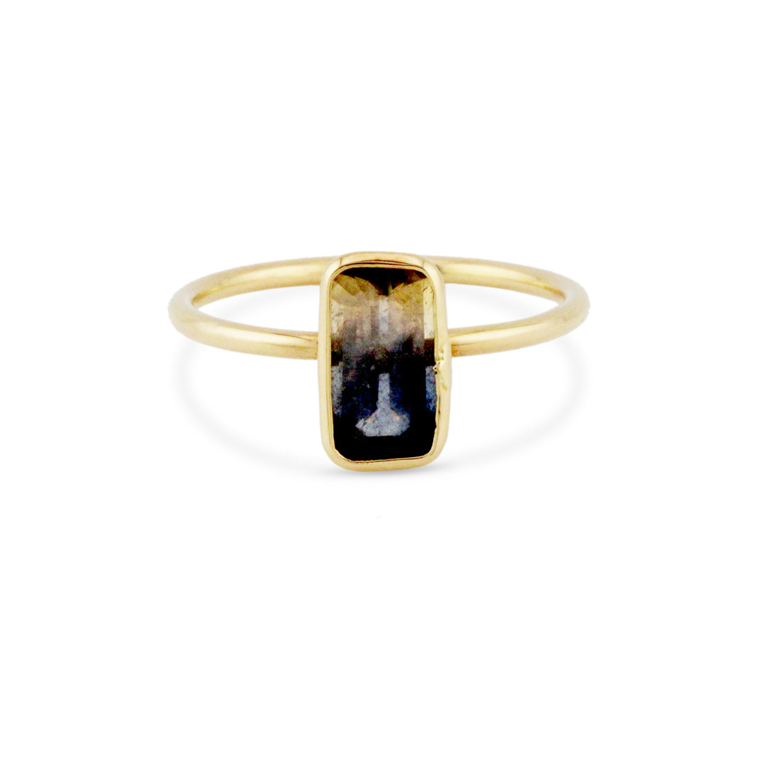 Bio Color Sapphire Gold Ring – Luxury 18K Jewelry – Tresor  *NEW*Luxury 18K Yellow Gold Sapphire Ring main image 0