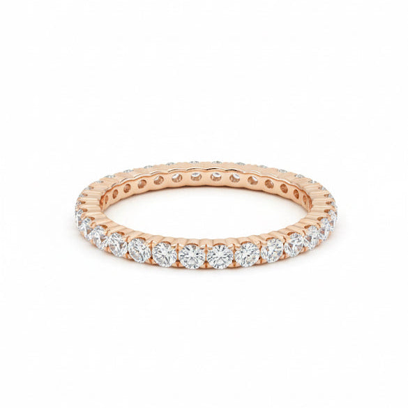 18K Rose Gold Eternity Style Diamond Ring – Designer Fine Jewelry by Tresor Collection (Copy)