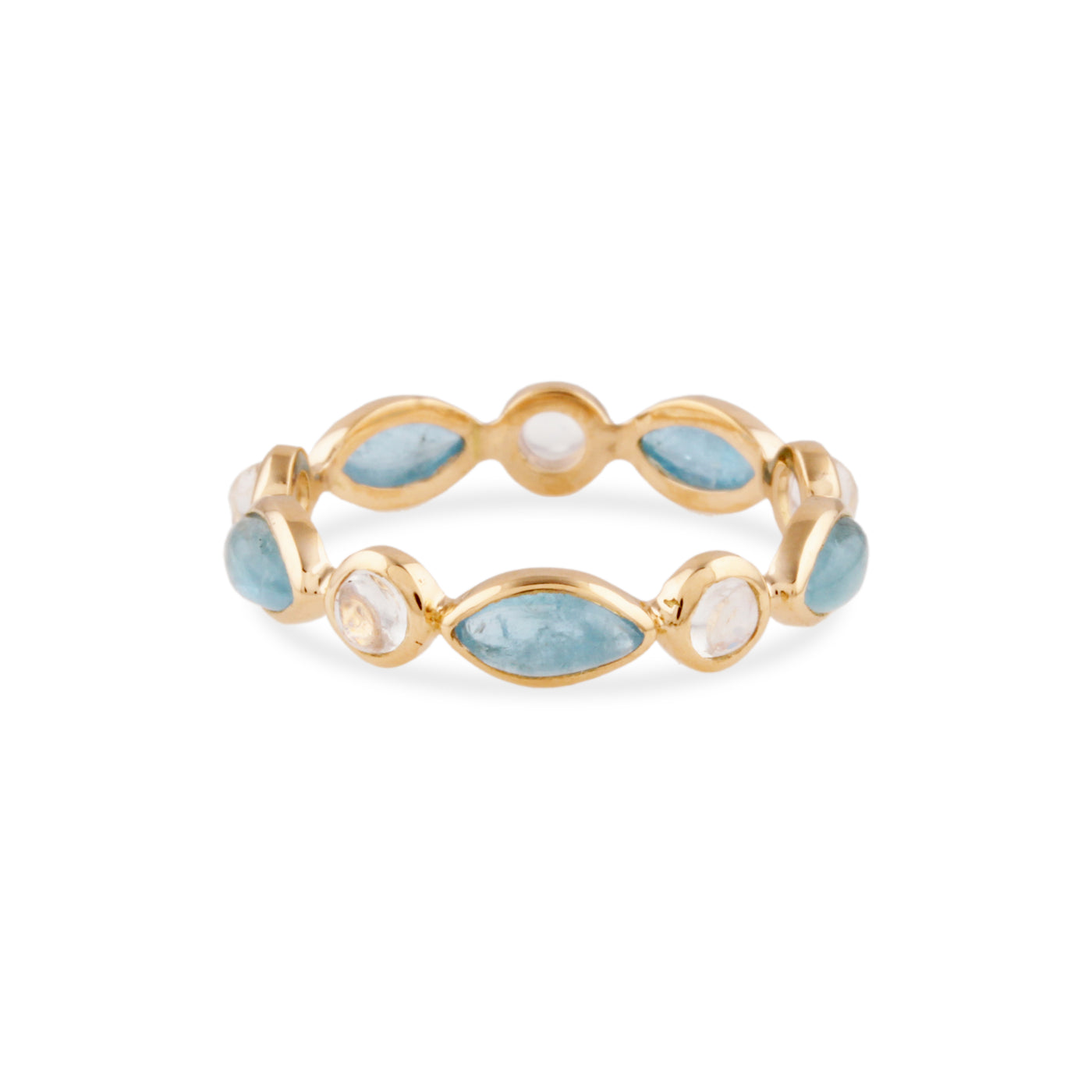 Gemstone Ring In 18K Yellow Gold