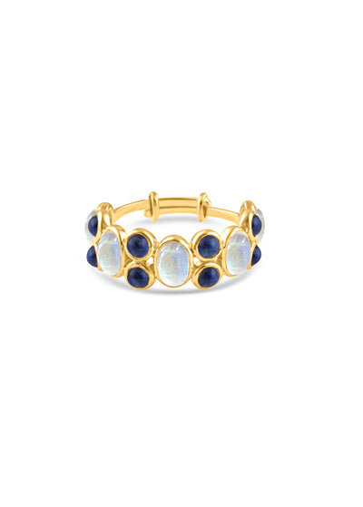 Gemstone Ring In 18K Yellow Gold