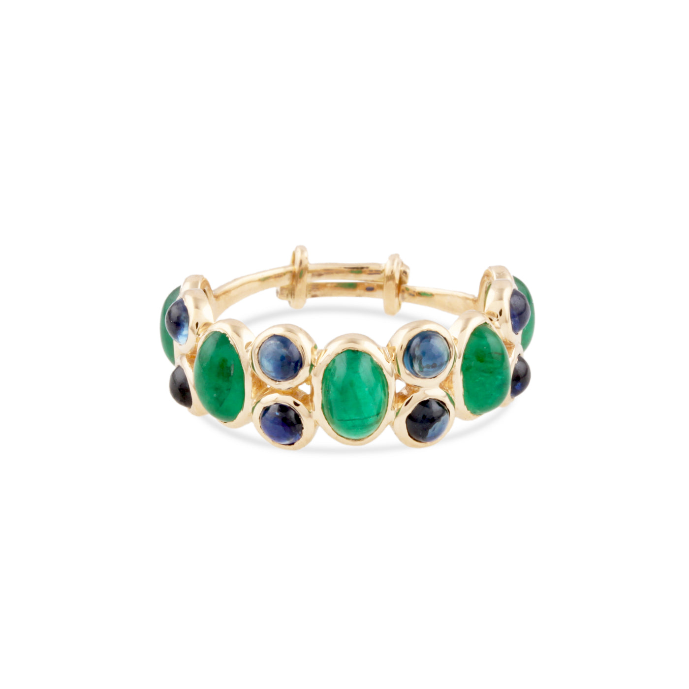 Gemstone Ring In 18K Yellow Gold