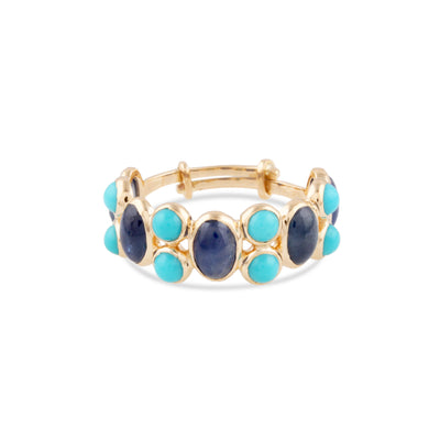 Gemstone Ring In 18K Yellow Gold