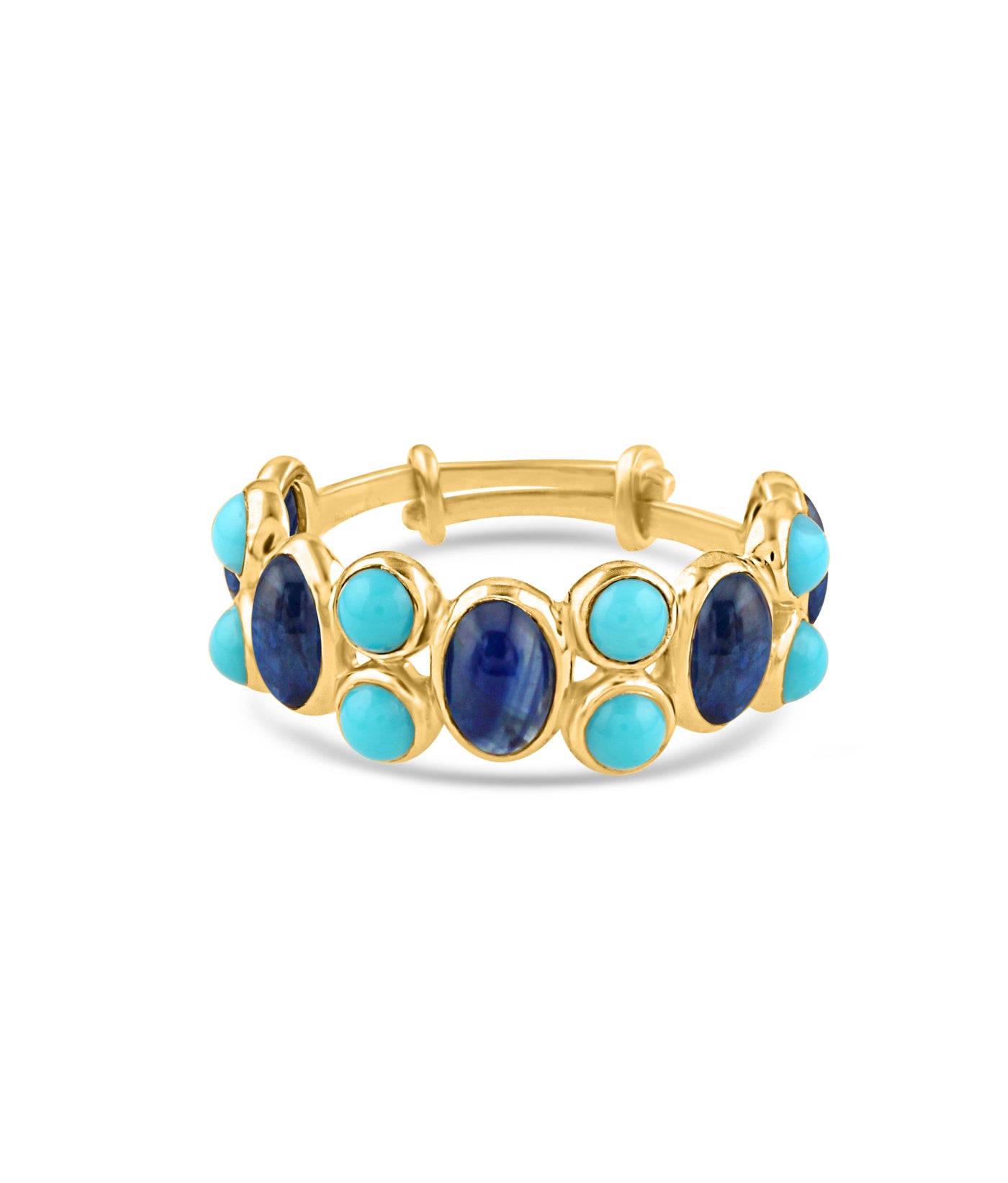 Gemstone Ring In 18K Yellow Gold