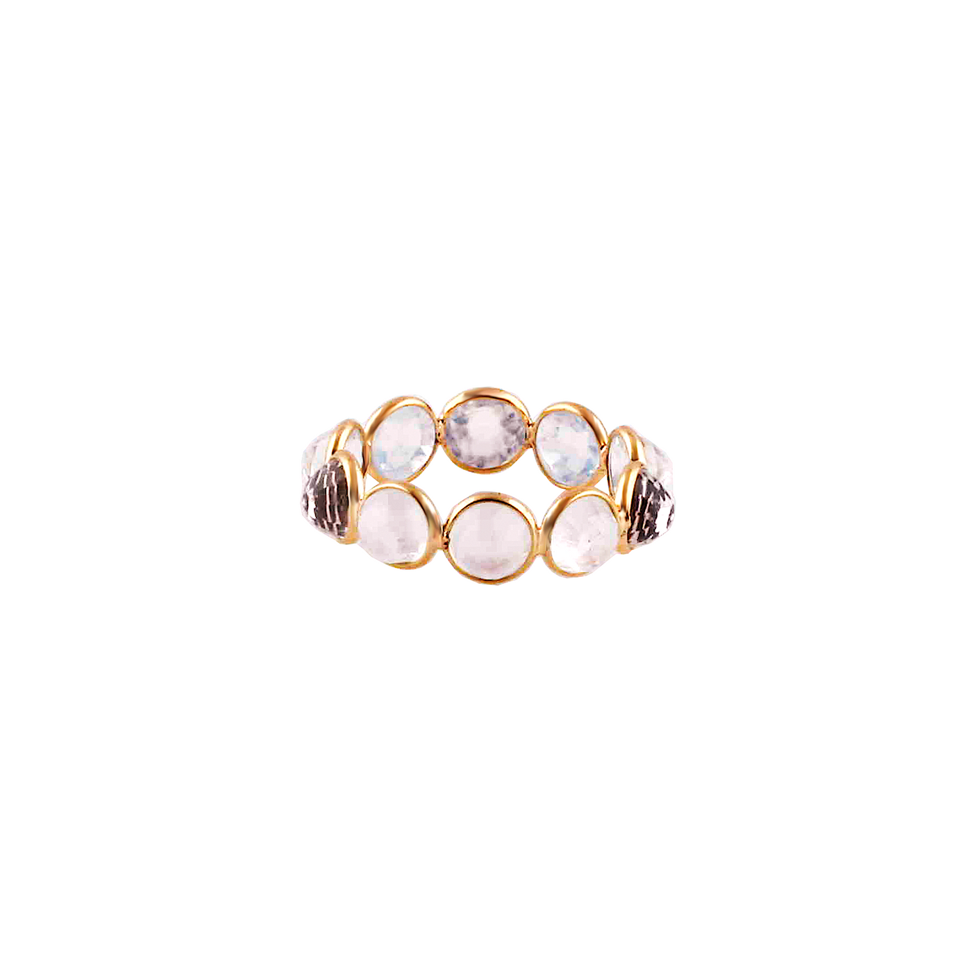 18K gold Rainbow Moonstone ring – handcrafted designer jewelry by Tresor Collection