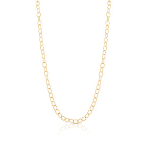 Twisted Wire Necklace In 18K Yellow Gold - 30", Gold, Necklace